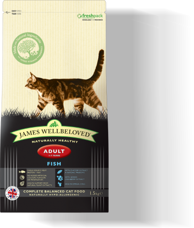 1.5kg Adult Cat Food - Fish